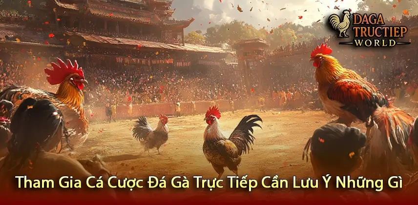 Tham Gia Cá Cược Đá Gà Trực Tiếp Cần Lưu Ý Những Gì